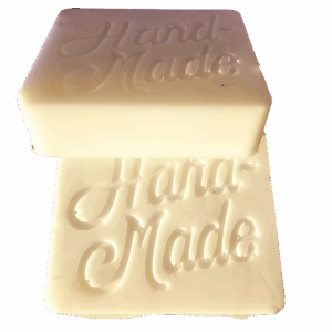 2 Square Bars of Unscented Goat's Milk Soap